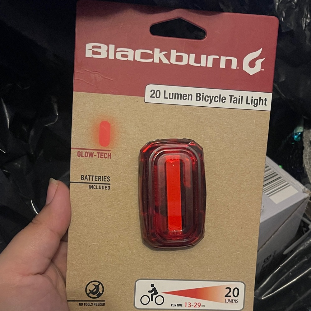 Red Bicycle Tail Light